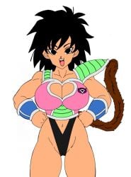 alternate_costume armor ass at big big_breasts big_thighs blue breasts dragon_ball dragon_ball_minus dragon_ball_super dragon_ball_super_broly eyes female gine ginyu_force_battle_armor hair hoeda7xxx monkey_tail namek neckline saiyan saiyan_female saiyan_girl saiyan_tail sexy sexy_body sexy_female sexy_pose smile smiling solo viewer voluptuous voluptuous_female