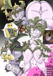 1boy 1girl anus artist_name artist_signature blowjob blowjob_face bluesky_username cum cum_in_mouth cum_inside cum_on_breasts doors_(roblox) fem_doors_entity female first_porn_of_character humanoid instagram_username leaf leaf_hair mandrake_(doors) nipples noob noob_(roblox) pale_skin plant plant_girl pussy reference_image roblox roblox_game robloxian shortstack shortstack_female tagme tiktok_username twitter_username white_body win.a12