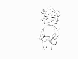 animated bear big_penis genitals growing growth hi_res huge_penis hyper hyper_genitalia hyper_penis male mammal marshiro penis polar_bear solo ursine