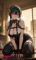 yor_forger keenopio rule34 ai_generated ai_art ai patreon 1girls 1girl watermark waifu anime_girl solo big breasts big_breasts big_ass big_butt female looking_at_viewer smile detailed_background highres absurdres best_quality masterpiece high_quality anime_style digital_art 2d colored full_body upper_body portrait signature artist_name