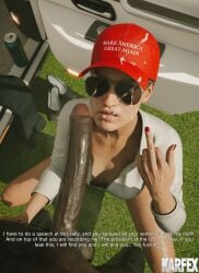 3d big_balls big_penis cheating cheating_girlfriend cheating_wife cyberpunk_(series) cyberpunk_2077 dark-skinned_male dark_skin gilf huge_balls huge_cock interracial karfex large_penis larger_male light-skinned_female maga maga_hat potus republican rosalind_myers tagme