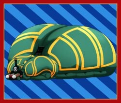 animate_inanimate big_ass bubble_butt emily_the_emerald_green_engine female hit_entertainment huge_ass hyper_ass immobile mattel me meatwall tag thick_thighs thomas_and_friends train user3345 what why wide_hips