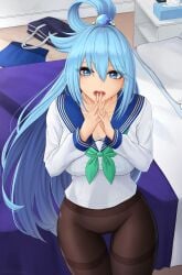 aqua (konosuba) from kono subarashii sekai ni shukufuku wo! by zaphn