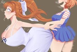 1futa 1girls anal anal_penetration anal_sex anal_through_clothes anal_through_skirt big_ass big_breasts big_penis bottomless breasts cleavage clothed clothed_sex clothing doki_doki_literature_club drooling duo erection faceless faceless_character faceless_futanari female from_behind fucked_through_clothes fucked_through_dress fucked_through_skirt fully_clothed futa_on_female futanari huge_ass huge_breasts huge_cock human light-skinned_female light-skinned_futanari light_skin long_hair monika_(doki_doki_literature_club) mostly_clothed motion_blur motion_lines mouth_open open_mouth out_of_frame pawg penetration penetration_through_clothes penis pounding sayori_(doki_doki_literature_club) sex_through_clothes sex_through_dress sex_through_skirt skirt snesti standing steam steamy_breath sweat through_clothes through_clothing unknown_penetration white_dress