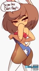 1girls animated anthro ass ass_shake big_ass chelizi_(diives) chilean_flag color colored dialogue diives english_text female female_only fiestas_patrias_(chile) flag_bikini flag_print fur furry furry_only gif heart short_playtime solo solo_female tagme tail text xingzuo_temple