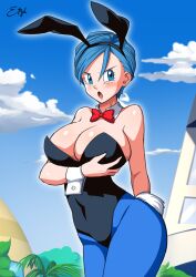 bulma (bunny) from dragon ball by etzel
