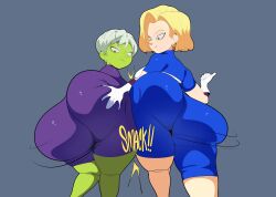 android 18 from dragon ball by barrybbeesly