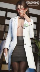 3d bandai_namco clothed female fighting_game foulveins julia_chang namco namco_bandai partially_clothed solo_female solo_focus tekken twitter