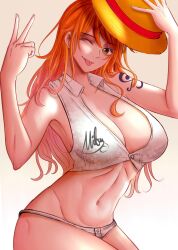 nami (one piece) from one piece by mifenami