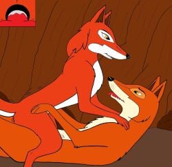 animals_of_farthing_wood canid canine cum cum_in_pussy cum_on_penis duo eye_contact female female_fox female_penetrated feral fox fox_(animals_of_farthing_wood) happy happy_sex hi_res knot looking_pleasured love male male/female male_penetrating male_penetrating_female mammal mating mount/rider_relations on_top penis rollriver romantic romantic_couple sex vaginal vaginal_penetration vixen_(animals_of_farthing_wood)