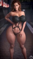 1girls 3d adeline_(aero3dx) aero3dx artist_name athletic athletic_female big_breasts breasts busty female female_only fit fit_female gigantic_thighs hips hourglass_figure huge_breasts huge_thighs human large_breasts large_thighs legs light-skinned_female light_skin lips massive_thighs mature mature_female mirage3dx muscle muscular navel original original_character photorealism realistic shiny shiny_skin solo thick thick_legs thick_thighs thighs thunder_thighs thunderthighs toned toned_female voluptuous waist watermark wide_hips