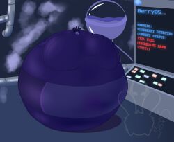 big_breasts blueberry_inflation breasts female notmrsatsuma spherical_inflation sunken_head sunken_limbs tagme