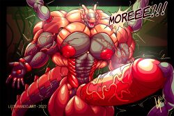 abs balls biceps furry hyper hyper_balls hyper_genitalia hyper_penis hyper_testicles leograndox male male_focus male_only muscles muscular muscular_arms muscular_ass muscular_back muscular_legs muscular_male muscular_thighs nipples pecs penis testicles veins veiny_penis
