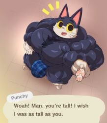 abs animal_crossing biceps crimsonrabbit furry gay hyper hyper_balls hyper_genitalia hyper_penis hyper_testicles male male_focus male_only muscle muscles muscular muscular_arms muscular_ass muscular_back muscular_legs muscular_male muscular_thighs nipples pecs punchy_(animal_crossing) shortstack veins veiny_penis