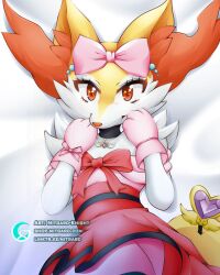 bodypillow braixen dakimakura fanart female_only furry looking_at_viewer mitgard-knight pokémon_(species) pokemon pokemon_(species) pokemon_xy