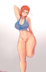 1girls animated armpits ben_10 cameltoe cartoon_network cleavage curvy erect_nipples female female_only futanari gif ginger ginger_hair green_eyes gwen_tennyson huge_areolae huge_ass huge_breasts orange_hair orange_hair_female puffy_nipples quinn935 red_hair red_hair_female redhead short_hair slideshow solo thick_lips voluptuous wide_hips