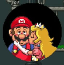 2d 2d_animation animated animated_gif blush cum cum_on_face fellatio gif implied_oral mario mario_(series) moustache oral pixel_art princess_peach son_of_a_peach super_mario_all-stars super_mario_bros.