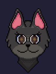 a_cat_is_fine_too ambiguous_gender animated anthro cum disembodied_head disembodied_penis domestic_cat felid feline felis feral genitals heart low_res male mammal meme penis solo sws1