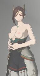 3d alexandria_(xenoblade) breasts eyro3dcg heroes_(xenoblade_3) render xenoblade_(series) xenoblade_chronicles_3