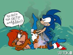 1boy 1girls archie_comics cum eric_schwartz fast_sex female hedgehog male messy mobian_(species) sally_acorn sega sonic_(series) sonic_satam sonic_the_hedgehog sonic_the_hedgehog_(archie) sonic_the_hedgehog_(comics) sonic_the_hedgehog_(series) tail