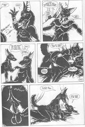 anthro anubian_jackal anubis_dark_desire canine comic cowgirl_position egyptian female fur furry jackal male penetration sex straight vaginal_penetration