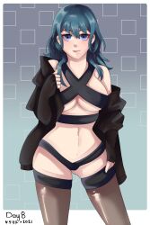 alternate_costume byleth_(fire_emblem) byleth_(fire_emblem)_(female) cleavage fire_emblem fire_emblem:_three_houses kinkuri