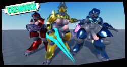 3d artist_name balls breast elite_(halo) halo_(series) humanoid penis roblox sangheili six_pack source_request tagme teenosix weapon