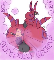 ass balls butt_crush drawful-s fart fart_fetish farting female huge_ass male male/female pokémon_(species) pokemon scolipede