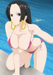 boa hancock from one piece by zephixe1
