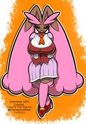 1girls big_breasts breasts bunny_ears bunny_girl charlotte_(flashpoint_gear) female female_only flashpoint_gear_(artist) furry humanoid lopunny milf mother nintendo pokémon_(species) pokemon pokemon_(species) rabbit rabbit_ears rabbit_humanoid sega sonic_(series) sonic_the_hedgehog_(series) vanilla_the_rabbit vanilla_the_rabbit_(cosplay)