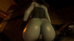 1boy 1girls 3d alcina_dimitrescu animated ass assjob back_view bela_(resident_evil) big_ass big_butt big_penis black_hair blonde_hair butt buttjob capcom erection female milf mp4 penis pov resident_evil resident_evil_8:_village sound stoneddude thick_ass thick_thighs video virt-a-mate virtamate