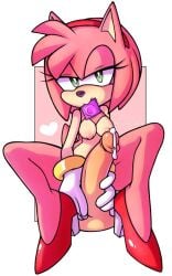 1girls amy_rose bedroom_eyes breasts condom curvy female female_focus gloves green_eyes hairband half-closed_eyes heels high_heels misswerehog naked nipples nude pink_fur pink_hair red_hairband red_heels red_high_heels seductive sega sonic_(series) sonic_the_hedgehog_(series) tagme thighs white_gloves