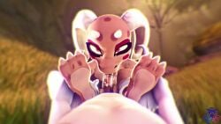 1boy 1girls 3_toes 3d animated anthro assisted_fellatio blowjob claws face_fucking feet feet_in_face fellatio fellatio_from_feral holding_horn holding_horns horns interspecies kobold larger_male male/female male_pov moaning moaning_in_pleasure oral outdoors piko_(simplifypm) pov pov_eye_contact rookieanimator210 scalie shortstack size_difference smaller_female soles sound tagme video voice_acted watermark