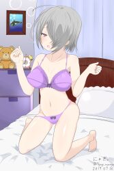 bra drunk drunk_bubbles gray_hair grey_hair nande_koko_ni_sensei_ga!? panties tachibana_chizuru_(nande_koko_ni_sensei_ga!?) teacher