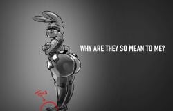 big_ass breasts bubble_butt buxy_xyz clothing disney everyone_is_so_mean_2_me female judy_hopps judy_hopps_allegation_challenge tagme toes zootopia