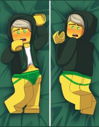 1boy alternate_version_available lego lego_anatomy lloyd_garmadon male_only ninjago solo_male tagme the_lego_ninjago_movie yellow_skin