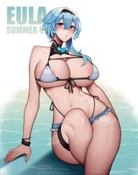 eula (genshin impact) from genshin impact by unbeller