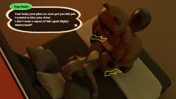 3d 3d_(artwork) anal anal_sex animal_crossing anthro ass balls brown_body brown_fur canid canine canis digby_(animal_crossing) digital_media_(artwork) domestic_dog duo fur gay genitals hi_res keithkrimson male male/male male_penetrated male_penetrating male_penetrating_male mammal nintendo nipples nude penetration penis raccoon_dog sex shih_tzu simple_background tanuki text tom_nook toy_dog video_games