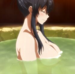 2020 anime_screencap bathing female luvelia_sanctos naked peter_grill_to_kenja_no_jikan screencap screenshot