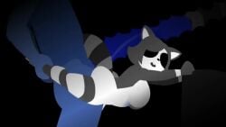 <1_second_video 1boy 1girls animated anthro belly_bulge cum jiggling_breasts knock_cloud_man large_insertion larger_male lingerie_pattern_pets minus8 mp4 no_sound original raccoon raccoon_ears raccoon_girl raccoon_tail sex shorter_than_10_seconds size_difference smaller_female straight tagme video x-ray