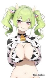 1girls 2d 2d_(artwork) 2d_artwork adult adult_female bare_belly bare_hips bare_midriff bare_navel bare_skin belly belly_button big_boobs big_breasts black_choker breasts busty busty_female busty_girl choker cleavage closed_mouth_smile collarbone cow_print cow_print_armwear cow_print_bikini cow_print_swimsuit cowbell cowbell_collar cowprint cowprint_armwear cowprint_bikini cowprint_swimsuit dayyo_(daydarion/day-chan) digital digital_art digital_drawing digital_drawing_(artwork) digital_media digital_media_(artwork) drawing elbows exposed exposed_belly exposed_hips exposed_midriff exposed_navel exposed_skin female female_focus female_only fingers green-haired_female green_hair hair_between_eyes hairband half_naked half_nude hand_on_breast hand_on_chest hand_on_own_breast hand_on_own_chest hands_on_breasts hands_on_chest hands_on_own_breasts hands_on_own_chest high_resolution highres hip_dips hourglass_figure ichika_maia independent_vtuber indie_virtual_youtuber indie_vtuber large_boobs large_breasts lean_figure long_hair looking_at_viewer mature mature_female midriff naked naked_female naked_woman narrow_waist navel nipple_bulge nude nude_female nudity partially_undressed pink-eyed_female pink_eyes posing posing_for_the_viewer posing_naked posing_nude semi_nude shoulders simple_background slender_body slender_waist slim_female slim_waist smile smiley_face smiling smiling_at_viewer solo standing touching_breast touching_breasts touching_chest touching_own_breast touching_own_breasts touching_own_chest twintails twintails_(hairstyle) upper_body virtual_youtuber vtuber vtuberfanart wavy_hair white_background wide_hips youtuber youtuber_girl