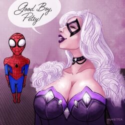 1boy 1boy1girl 1girl1boy 1girls 2026 big_breasts black_cat_(marvel) black_cat_(marvel_rivals) bodysuit breasts bursting_breasts canon_dialogue choker collar color colored couple couple_(romantic) couples curvaceous curvaceous_body curvaceous_female curvaceous_figure curvy curvy_body curvy_female curvy_figure domino_mask eyemask felicia_hardy female huge_breasts large_breasts light-skin light-skinned_female male marvel marvel_comics marvel_rivals mask masked masked_female masked_male massive_breasts nick_munster peter_parker pinup purple_lipstick romantic romantic_couple seductive seductive_look skin_tight spider-man spider-man_(series) superhero superhero_couple superheroine text text_bubble thick_breasts thief tight_clothes tight_clothing voluptuous voluptuous_female white_hair