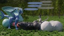 3d_(artwork) a3person animal_genitalia anthro ball_size_difference balls balls_expansion big_balls big_penis bonzaipalmtree comparing competition dialogue digital_media_(artwork) dragon drash duo expansion feral genital_expansion genitals hi_res huge_balls huge_penis hyper hyper_balls hyper_genitalia hyper_penis immobile knot knotted_penis male multi_balls multi_genitalia mythological_creature mythological_scalie mythology outside penile_spines penis penis_expansion penis_size_difference scalie sequence sheath size_difference transformation vein veiny_balls veiny_penis zai_(bonzaipalmtree)