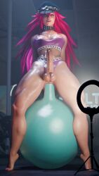 1futa 3d anal anal_sex animated dom3d exercise_ball exercise_ball_dildo final_fight futa_only futanari longer_than_10_seconds masturbation no_sound poison_(final_fight) street_fighter tagme trans_woman transfem video