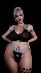 1girl 2026 3d 4k abortion_mark abortion_tattoo areola areolae belly belly_button big_breasts big_lips big_thighs bigger_female black_cat_(insomniac) black_cat_(marvel) black_eyeshadow black_nails blacked_clothing bnwo bra breasts breasts_bigger_than_head busty busty_female choker chromatic_aberration chubby chubby_female clothed clothing corruption crashbanditkut depth_of_field ear_piercing earrings eyebrows eyelashes eyeshadow felicia_hardy female gray_eyes gray_lips gray_lipstick grey_eyes grey_lipstick hair hair_bun half-closed_eyes hi_res high_resolution highres huge_breasts huge_thighs human insomniac_games light-skinned_female light_skin lips lipstick long_eyelashes long_hair long_nails looking_at_viewer makeup marvel marvel_comics mascara mature mature_female mature_woman nail_polish nails navel nipples panties parted_lips piercing pinup qos qos_clothing queen_of_spades queen_of_spades_symbol sagging_breasts see-through see-through_clothing self_upload simple_background snowbunny solo solo_female solo_focus sperm_cell sperm_cell_tattoo spider-man_(series) standing straight tattoo tattoos thick thick_hips thick_lips thick_thighs thighs tummy virt-a-mate virtamate voluptuous voluptuous_female waist white_hair