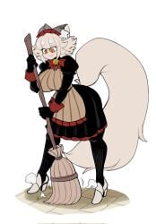 big_breasts breasts felis_(lucyfercomic) female furry huge_breasts lucyfercomic tagme thick_thighs wide_hips fury