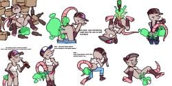 2026 absurd_res alcohol alcohol_enema american_opossum anal anal_launching anal_penetration angry annoyed anthro anus ball_in_ass barefoot baseball beer beer_bottle belly belly_overhang beverage black_body black_ears black_eyes black_fur blue_baseball_cap blue_bottomwear blue_clothing blue_jeans blue_pants blue_suspenders bodily_fluids boofing bottle bottle_in_ass bottle_insertion bottomless bottomwear bottomwear_down box bra bra_only breasts butt butt_cleavage butt_clench butt_flap cardboard cardboard_box casual_exposure cleavage clenching_butt clothed clothing confederate_flag confederate_flag_clothing confederate_states_of_america container covering covering_crotch covering_vulva denim denim_bottomwear denim_clothing dialogue drooling empty_bottle english_text eyes_closed fart fart_cloud farting_at_viewer feet female female_farting fur genitals green_fart_cloud grey_baseball_cap grey_body grey_fur hi_res high-angle_view insult insulting_viewer jeans kneeling leaning leaning_forward looking_back lying mammal marsupial mooning motion_lines muffin_top multicolored_body multicolored_fur multiple_images navel object_between_buttocks offscreen_character on_back open_mouth panties pants pants_down pantsless partially_clothed penetration pink_fingers pink_nose pink_tail pink_toes raised_tail rear_view saliva sharp_teeth shirt simple_background sleeping smokey_the_menish soles solo spread_legs spreading surprised suspenders sweat sweatdrop sweaty_butt tail talking_to_another talking_to_viewer tank_top teeth text tools toothy_grin topwear two_tone_body two_tone_fur underwear underwear_only upside_down vulva whiskers white_background white_bra white_clothing white_shirt white_tank_top white_topwear white_underwear wrench