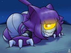 feetfish malice_(gameoverse) gameoverse glitch_productions cat_ears cat_tail catgirl cyclops robot robot_girl big_ass