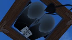 3d 3d_(artwork) demon demon_girl demon_tail eldie_(lampshaderr34) glass gray_skin grey_body grey_skin lampshaderr34 naked oc original_character pussy roblox sitting sitting_on_glass tag_request tagme