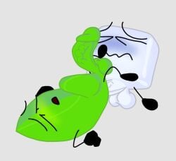 2futas balls ballsack battle_for_dream_island battle_for_dream_island_again bfb bfdi bfdia futa_on_futa futa_only futa_sex futanari ice_cube_(bfdi) leafy_(bfdi) object_shows penetration penis sex thatboringfellow